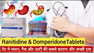 Ranitidine hydrochloride and domperidone tablets  ranitidine and domperidone tablets uses [upl. by Lorre237]