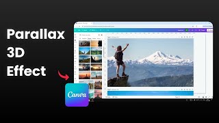 How to Create Parallax 3D Effect in Canva [upl. by Ioyal382]