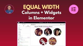 The Easy Way to Create Equal Width Columns in Elementor [upl. by Liagibba605]