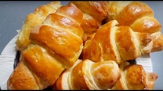 Croissant facile et bien réussi [upl. by Pollard]