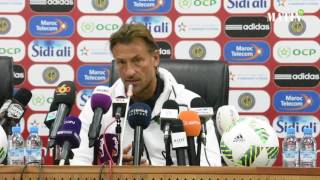 Match amical Maroc  Burkina Faso  Hervé Renard sexprime face à la presse [upl. by Rausch]