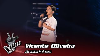 Vicente Oliveira  quotAndorinhasquot  Prova Cega  The Voice Kids Portugal [upl. by Verna]