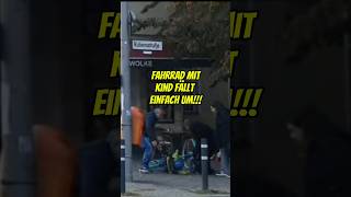 fahrschule unfall Fahrrad fällt einfach um [upl. by Sheryle]