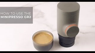 How To Use The Minipresso GR2 [upl. by Llirrem450]