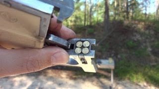 EIG E16 4shot derringer review amp shoot [upl. by Schiro]