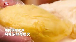 Durian ice crust mooncakes are hot and ready for sale filled with 100 pure durian fruit pulp [upl. by Sharos79]