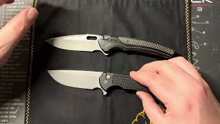 Protech mordax review and comparison to We knife co Exciton [upl. by Aimil]