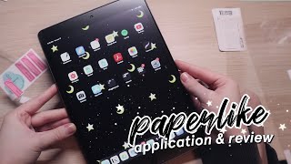 Paperlike application and review 🍎✏️ [upl. by Ecirtnas]