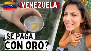 🤯EL PUEBLO donde TODO se paga con ORO Gasolina Comida TODO VENEZUELA Km 88 [upl. by Joanne683]