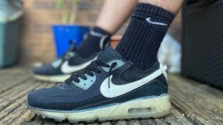 NIKE AIR MAX TERRASCAPE 90 HONEST REVIEW ON FOOT [upl. by Seline]