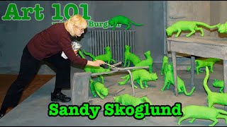 Sandy Skoglund  Art 101  😐 🍔 🎨  art101 phographer sandyskoglund [upl. by Dyann]