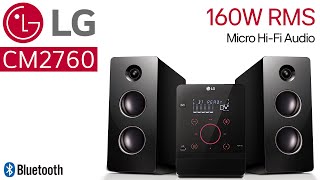 Review LG CM2760  Microcadena Bluetooth [upl. by Goddard]