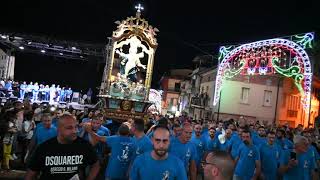 Delianuova VERGINE ASSUNTA festa 2022 Arrivo della processione in piazza [upl. by Bromleigh]