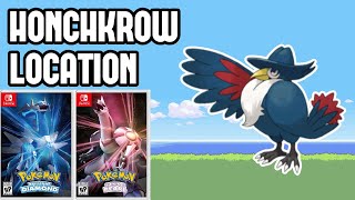 How to Get Honchkrow in Pokemon Brilliant Diamond amp Shining Pearl [upl. by Starkey800]