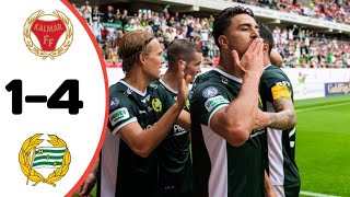 Kalmar FF Vs Hammarby 14 All Goals Results Extended Highlights And Analysis [upl. by Trembly]