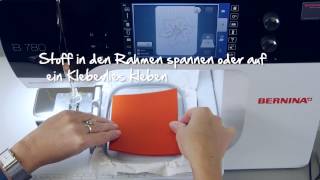 Tutorial Videoanleitung zu BERNINA Echoquilt und Cutworkfuss Nr 44 [upl. by Ulla563]