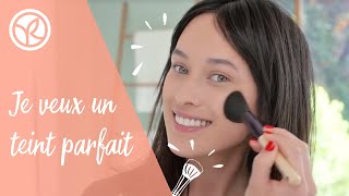 TUTO MAQUILLAGE  Ma routine teint Zéro Défaut  Makeup parfait  Yves Rocher [upl. by Haveman]