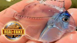 TRANSPARENT FISH  real or fake [upl. by Ahteral]