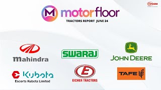 Top Selling Tractor Companies in June 2024  Tractor sales report [upl. by Zindman77]