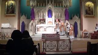 Solemn Mass Feast of St Joseph AD 2016 Holy Innocents NYC [upl. by Nazler981]