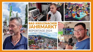 Reportage  Bad Kreuznacher Jahrmarkt 16  20 August 2024 [upl. by Yoshi]