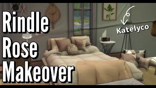 The Sims 4 Rindle Rose Makeover  CC  Willow Creek [upl. by Adnorat998]