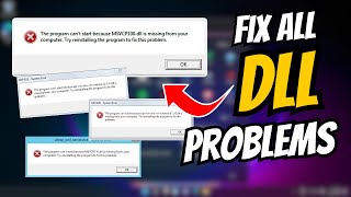 100 Solved How to Fix All DLL Files Missing Error In Windows with 4DDIG DLL Fixer [upl. by Kennet]