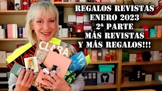 REGALOS REVISTAS ENERO 2023 2ª PARTE MÁS REVISTAS Y MÁS REGALOS [upl. by Attirb]