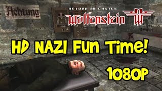 FUNNY Gameplay RTCW HD Graphics Mod Return to Castle Wolfenstein PC IORTCW  Venom Mod 50 [upl. by Llehsyar]