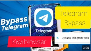 kiwi browser main telegram bypass add karne ka tarika Kiwi main telegram bypass connect kaise kare [upl. by Mattias]