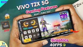 ViVO T2X 5g Gaming Features Graphics Test FPS Gyro  ViVO T2X 5g Bgmi Test  Vivo T2x 5g Pubg Test [upl. by Burrus]