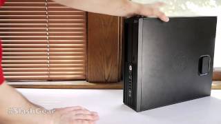 HP Z220 SFF Workstation handson for Review [upl. by Asiel]