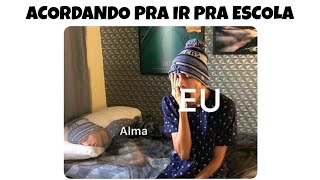 2 HORAS MEMES EM IMAGENS ENGRAÇADOS  Acordando pra ir pra escola 😂 [upl. by Platas648]