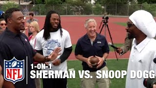 Richard Sherman vs Snoop Dogg  NFL [upl. by Nitin]