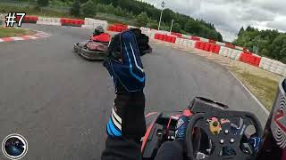 Kart Crash compilation 2022  onboard camera [upl. by Anoed349]