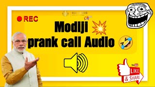 Modiji prank call Audio 🤣💥make your friends fool April fool special video 💥⚡prank vlogvbrodha [upl. by Ynad880]