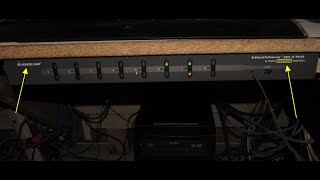 IOGEAR 8 Port KVM PS2 Adapter Convert USB Keyboard back to PS2 and Mouse [upl. by Ahsinej]