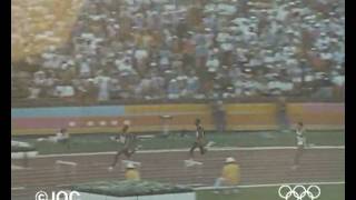 Athletics  Mens 400M Hurdles  Los Angeles 1984 Summer Olympic Games [upl. by Nnylsaj]