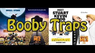 The Despicable Me Franchise Booby Traps Montage Music Video [upl. by Vinia]