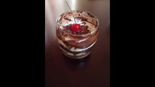 Corn flakes chocolate cream pudding recipe [upl. by Nohsar370]