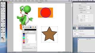 Acorn 4 Tutorial 1 of 4 Images Select Tools and Shape Tools [upl. by Couture851]