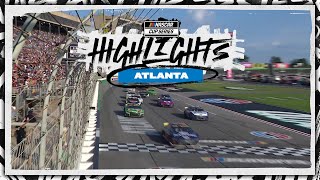 Joey Logano delivers overtime win in playoff opener at Atlanta [upl. by Zetra127]