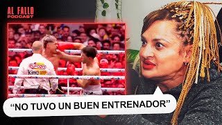 CAMPEONA MUNDIAL DE BOXEO OPINÓ SOBRE LA PELEA DE SHELAO VS VIRUZ la locomotora [upl. by Airamana]