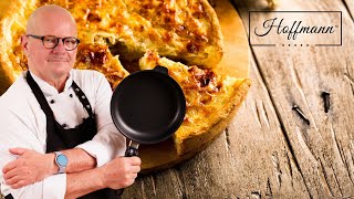 Einfaches Rezept für die perfekte Quiche Lorraine I französische Küche I CALLEkocht mit Hoffmann [upl. by Phylys]