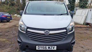 Vauxhall Vivaro 16 CDTi 2700 L1 H1 Euro 5 5dr [upl. by Epilihp]