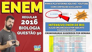 ENEM 2016  Questão 90  Apesar da grande diversidade biológica a hipótese de que a vida na Terra [upl. by Nobel]