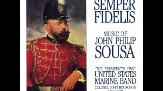 SOUSA quotKing Cottonquot  quotThe Presidents Ownquot US Marine Band [upl. by Yerahcaz]