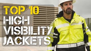 Top 10 Best High Visibility Work Jacket [upl. by Innoc698]