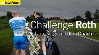 Challenge Roth 2024 Der Renntag mit dem Coach von Patrick Lange und Jan Stratmann [upl. by Schmidt]