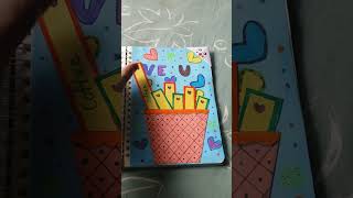 personal diary decoration ideaspersonal diary writing ideasshorts subscribe personaldiary [upl. by Constancy]